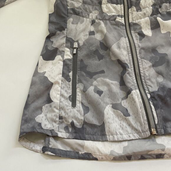 ATHLETA PrimaLoft Jacket Womens Camo Full Zipper Lightweight Windbreaker Size XS - Picture 4 of 13